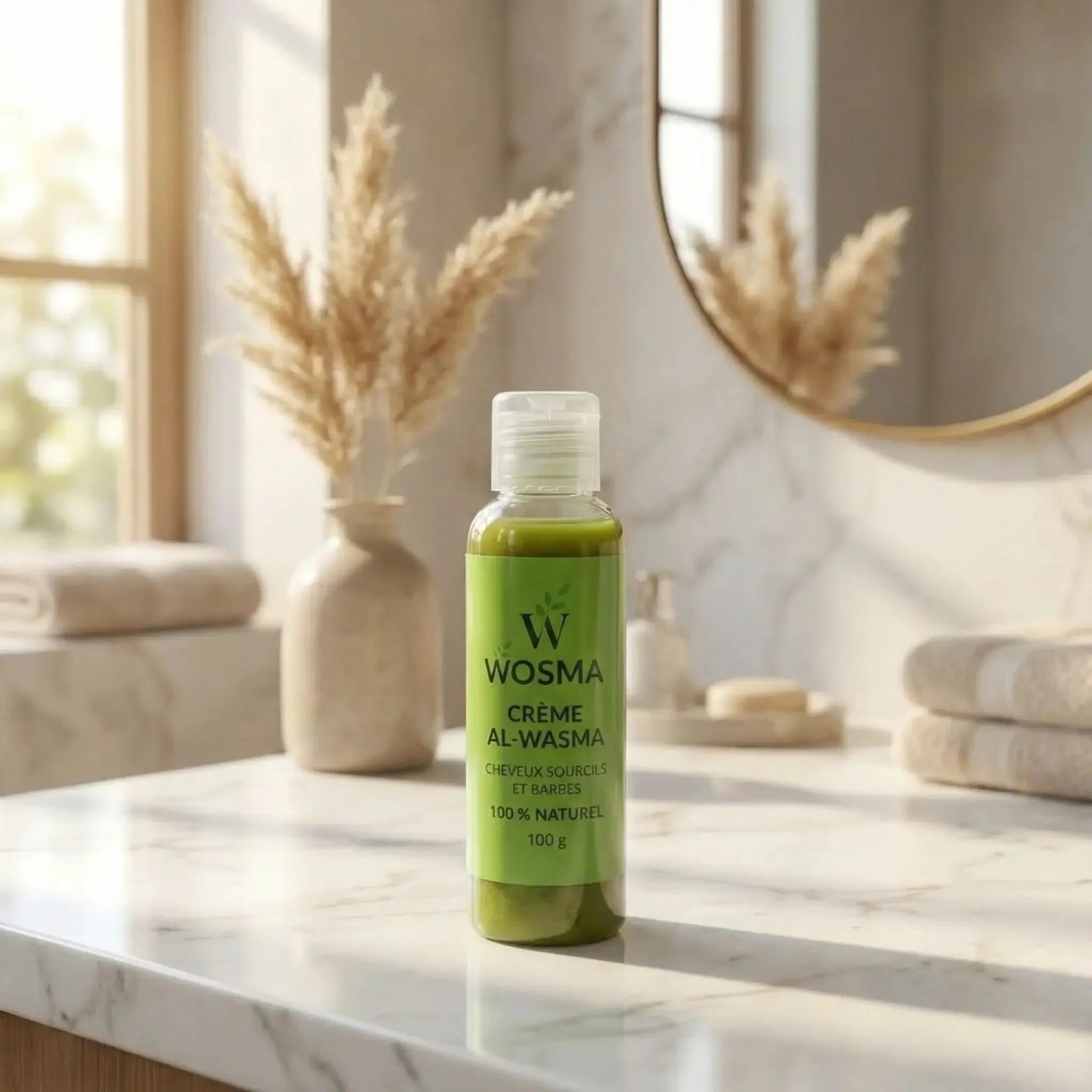 Crème Al-Wasma - Soin Naturel 3-en-1 (Cheveux, Barbe, Sourcils)